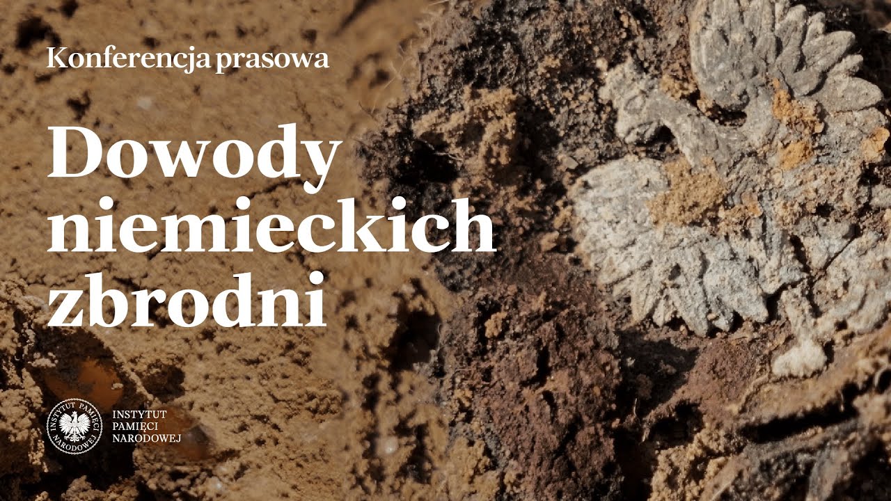 Dowody niemieckich zbrodni w Dolinie Śmierci w Chojnicach [konferencja prasowa]