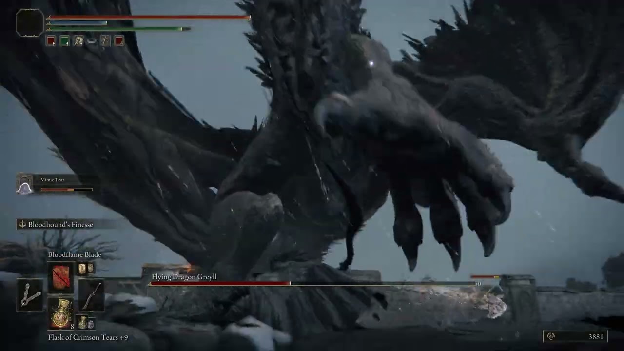 b0nez07 vs Flying Dragon Greyll (1st time play)