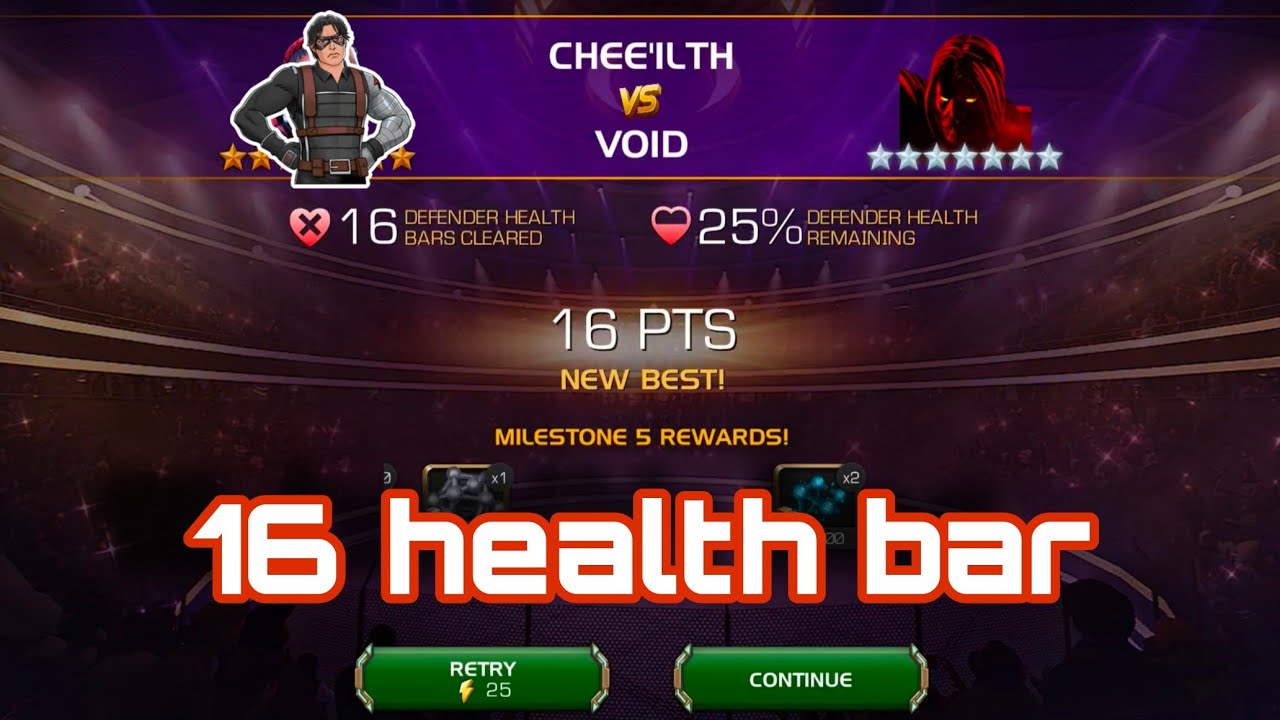 Solo Coliseum TRY THIS Champions For Easy 16 Health Bar - Marvel Contest of Champions 