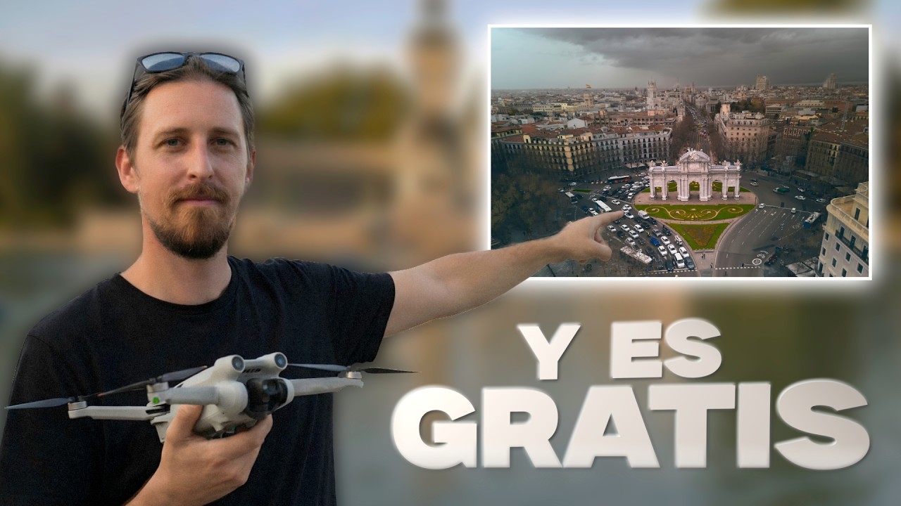 Volar un dron en Madrid es más fácil de lo que crees. Te lo demuestro.