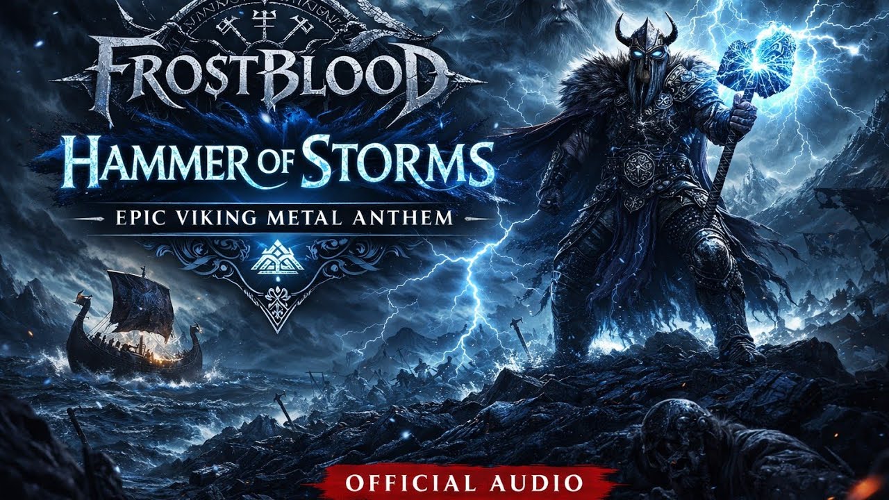 FrostBlood – Hammer of Storms (Official Audio) | Epic Viking Music | Norse Mythology Soundtrack