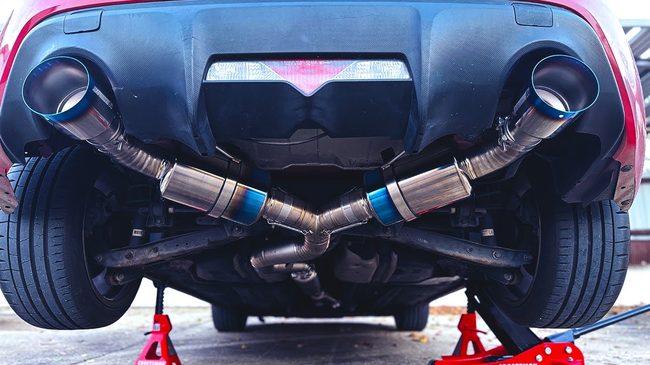 INSANE TITANIUM EXHAUST FOR IRIS | Tomei EXPREME Titanium Exhaust for 2013 FRS