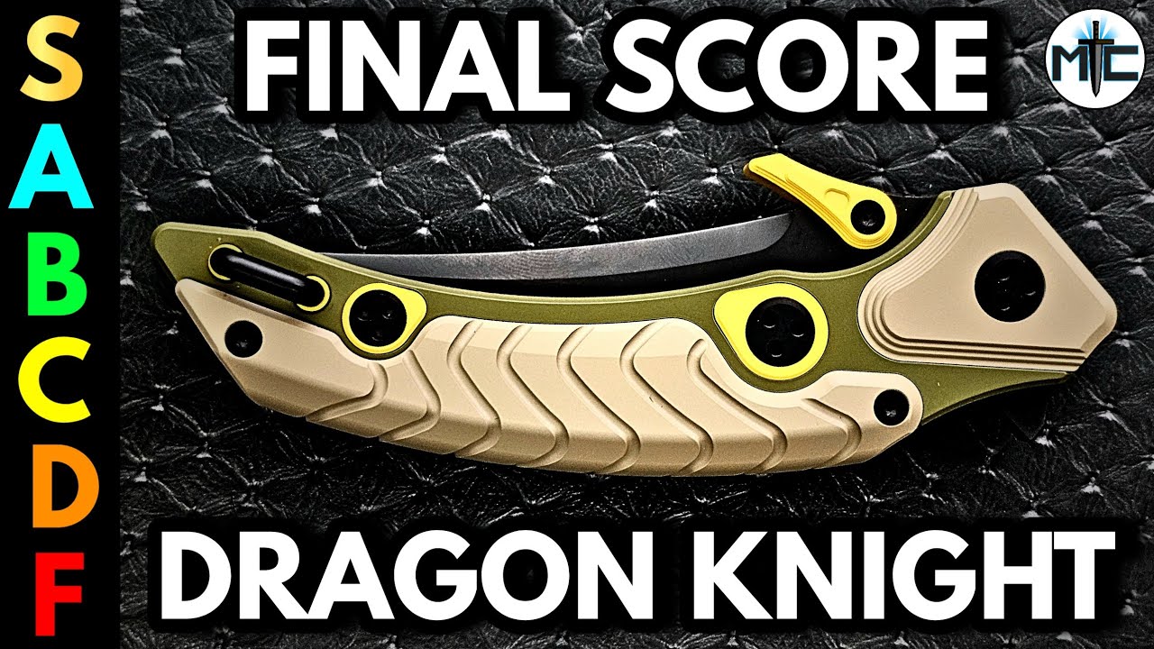 Maxace Dragon Knight Folding Knife | Metal Complex Full Review & FINAL SCORE