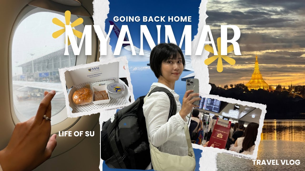 On the way of Going Back to Home | Myanmar 🇲🇲 | Travel Chaos 