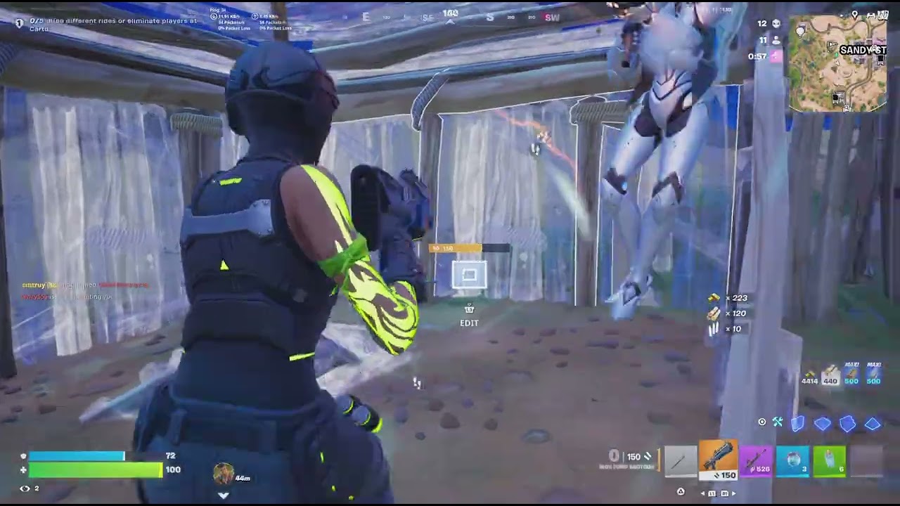 Fortnite Squad No-Fill PS5 Gameplay