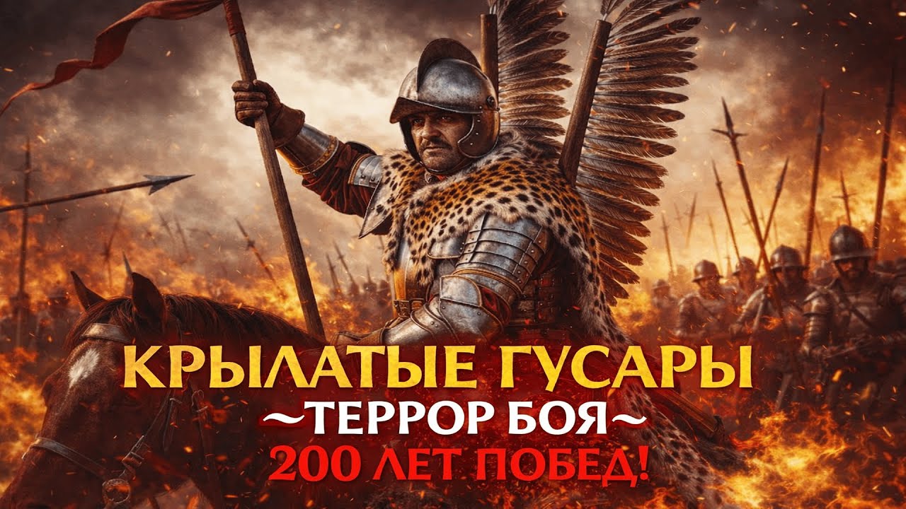 КРЫЛАТЫЕ ГУСАРЫ: как 3000 ВСАДНИКОВ сломали ход истории | Самая СТРАШНАЯ кавалерия Европы
