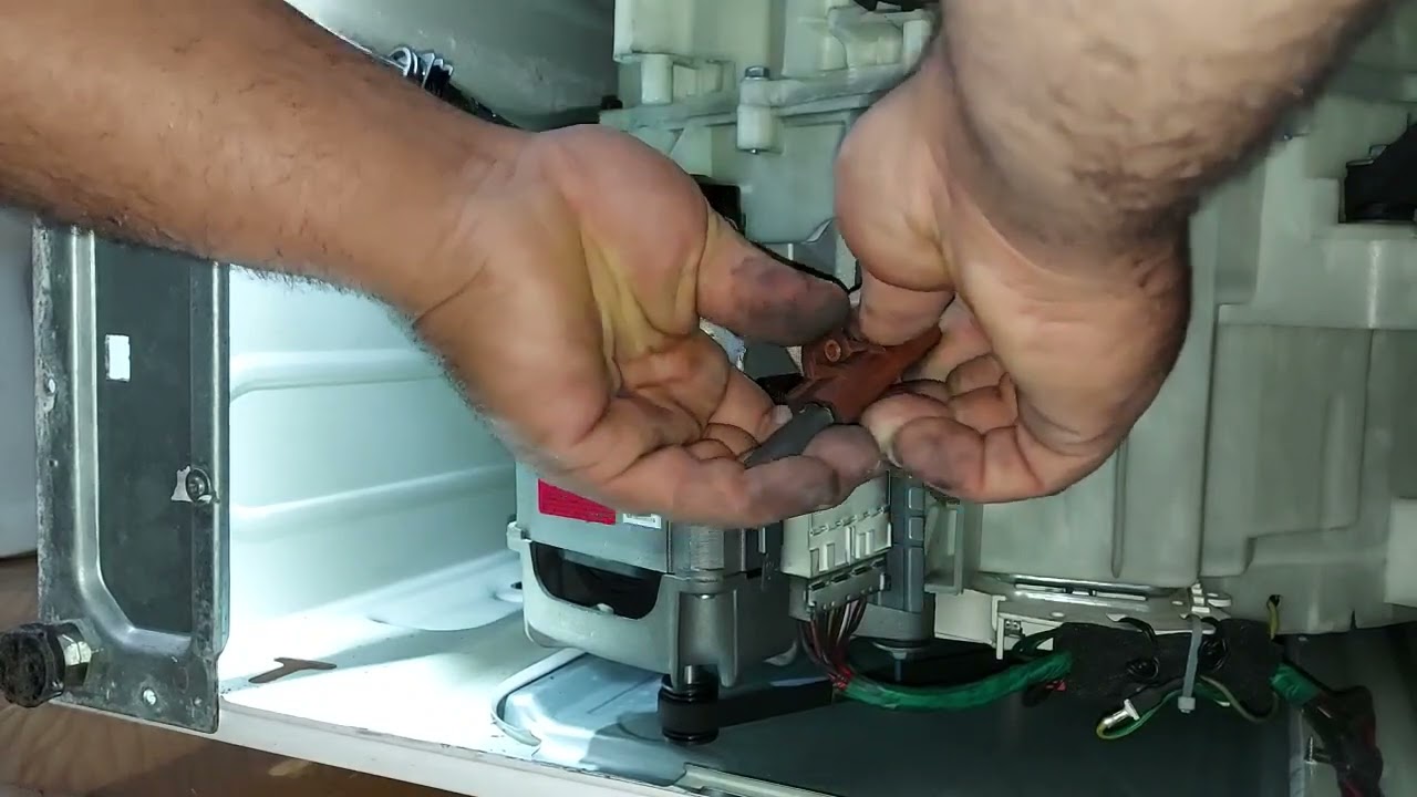 samsung çamaşır makinesi motor kömürü değiştirme (amatörce)
