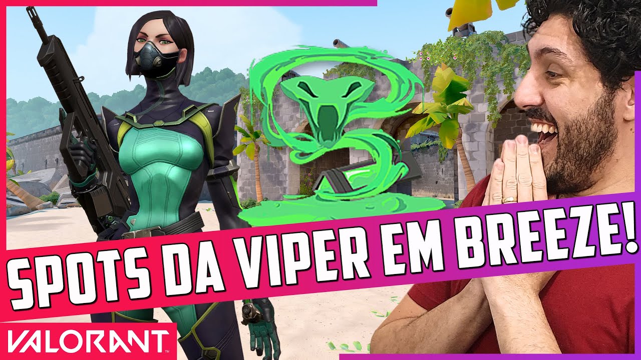 OS MELHORES PIXELS DE VIPER EM BREEZE! | Dicas e Truques de Valorant