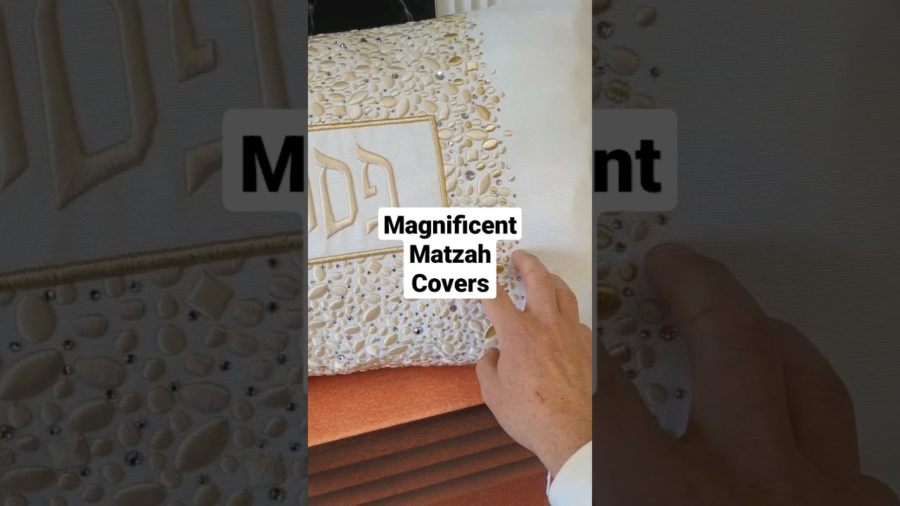 Magnificent matzah covers or Passover?