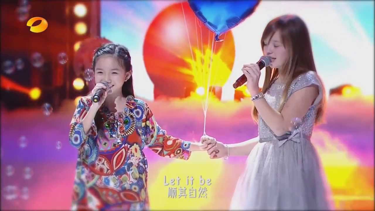 Connie Talbot&Crystal Lee - Let It Be {China, 2013}