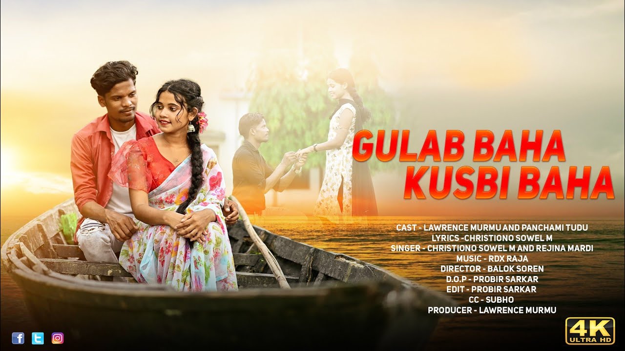 GULAB BAHA KUSBI BAHA//NEW SANTALI FULL VIDEO 2023//LAWRENCE MURMU & PANCHAMI TUDU//SOWEL & REJINA.