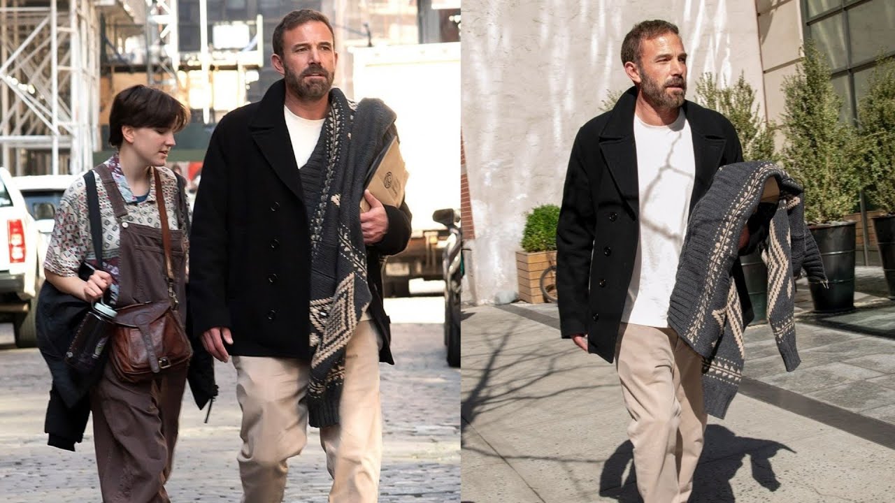 Fin Affleck wnosi energię vintage na nowojorski spacer z Benem Affleckiem.