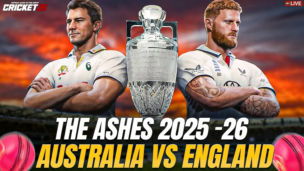Australia vs England | Pink Ball 2nd Test Match Day-3 at Gabba | Cricket 26 Live
