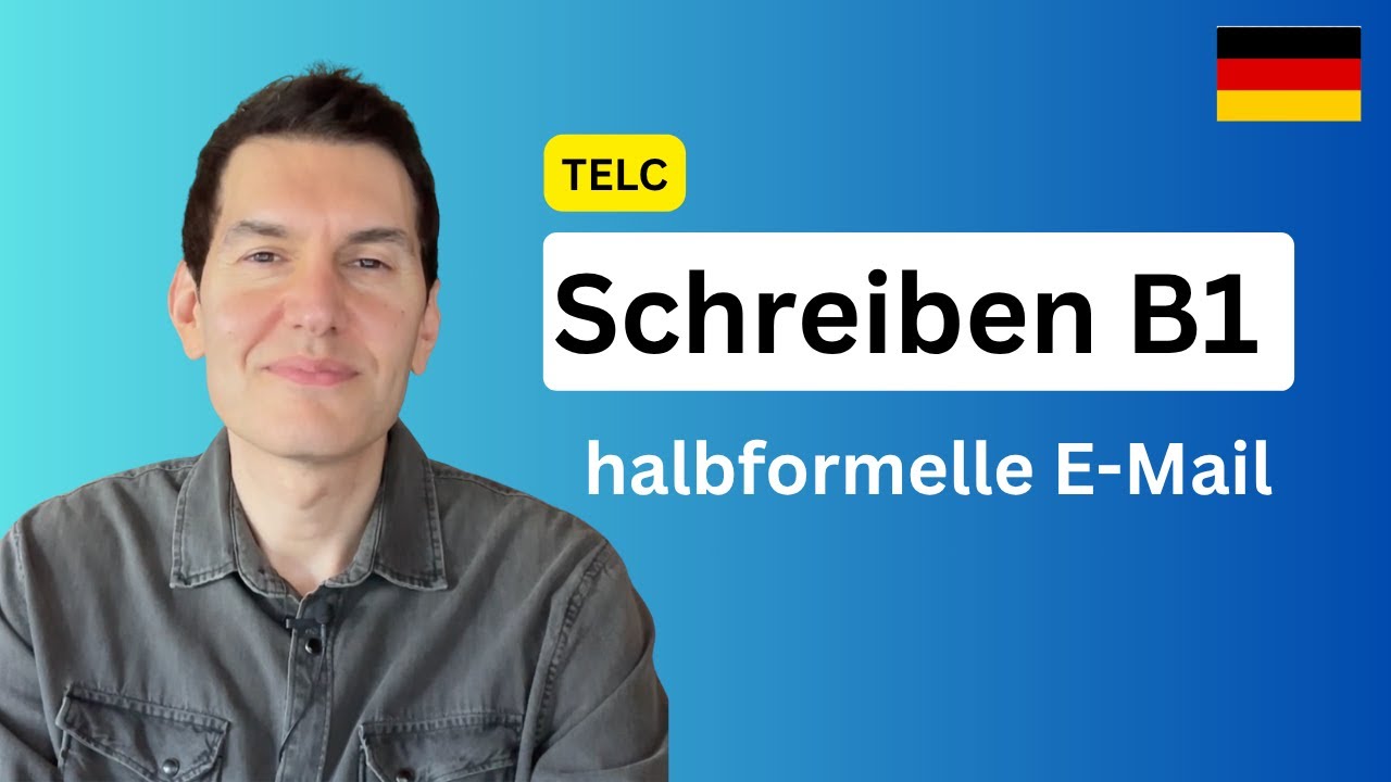 TELC Schreiben B1 | Tipps und Beispiel | E-Mail