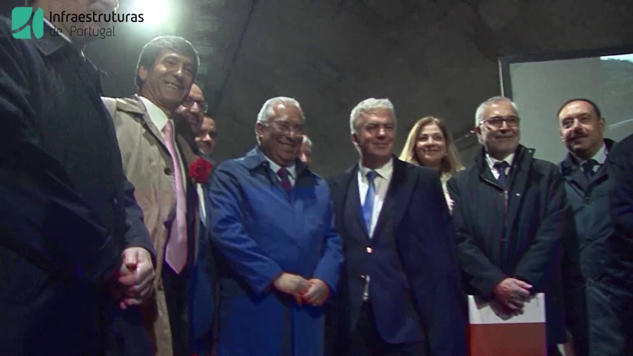 Inauguração do Túnel do Marão