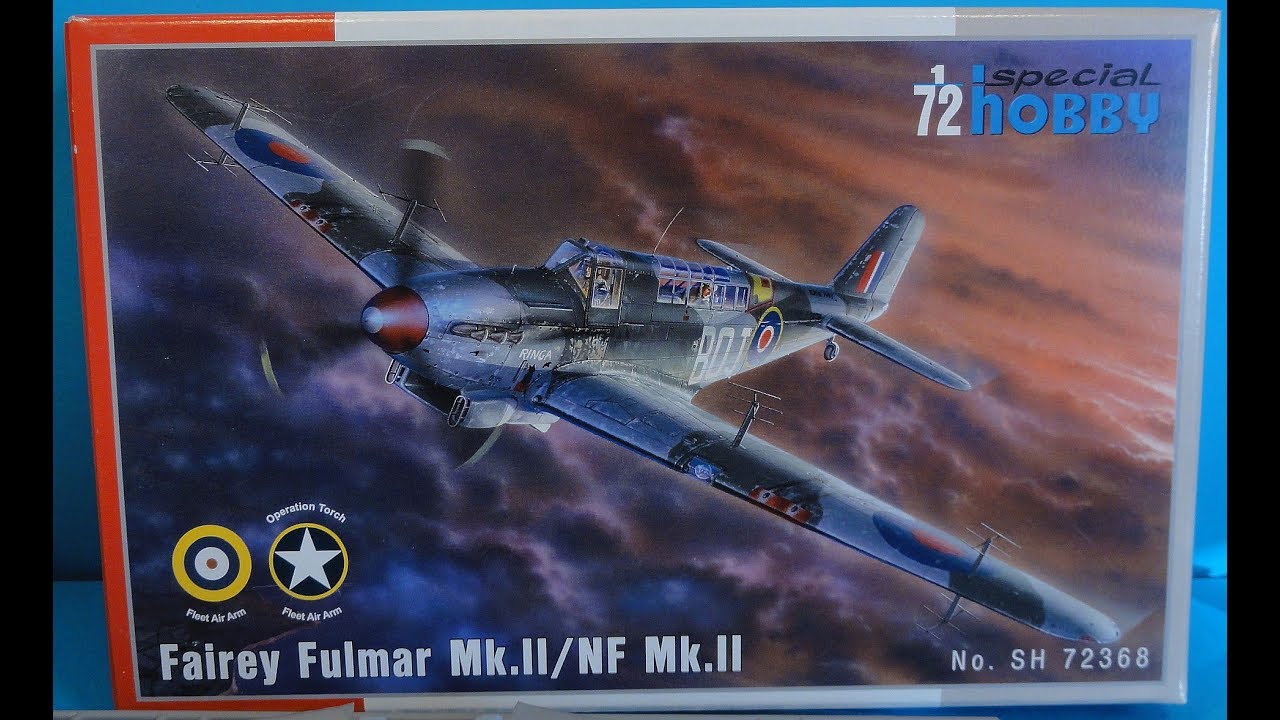 Fairey Fulmar 1/72 Mk II /NF Mk II SH  Special Hobby 72368 Inbox