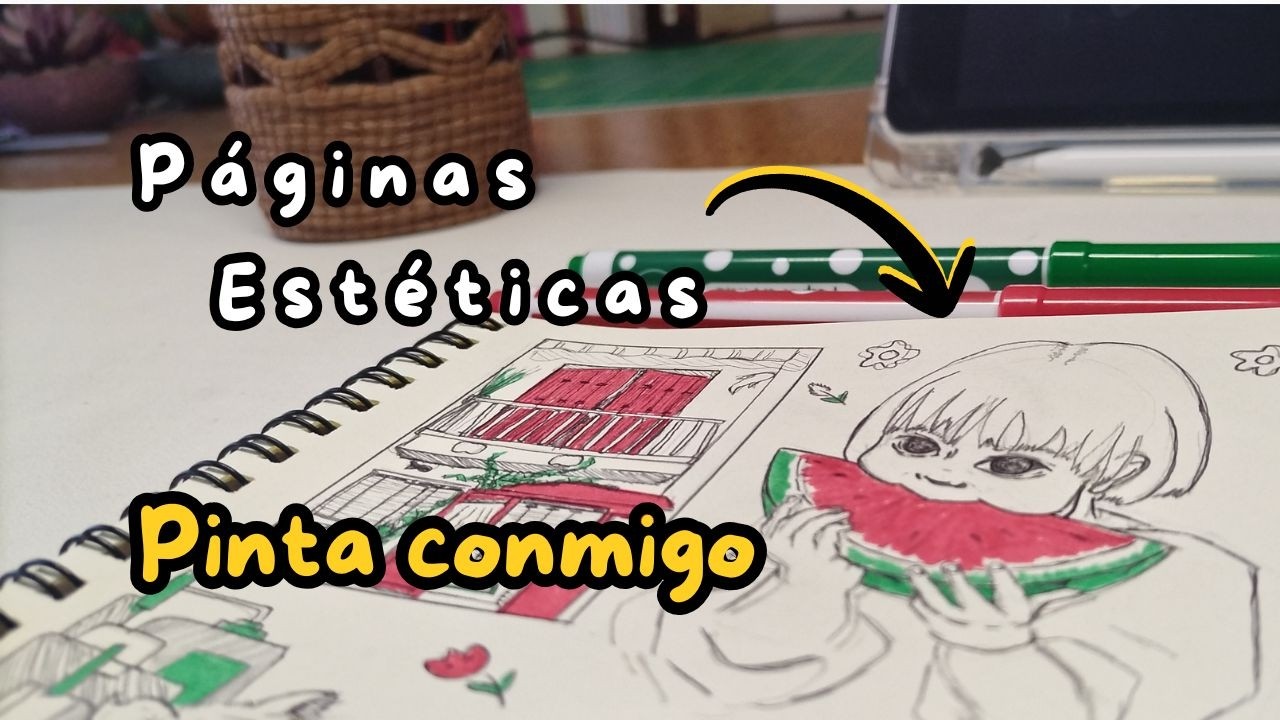 Probando ideas para mejorar mi sketchbook