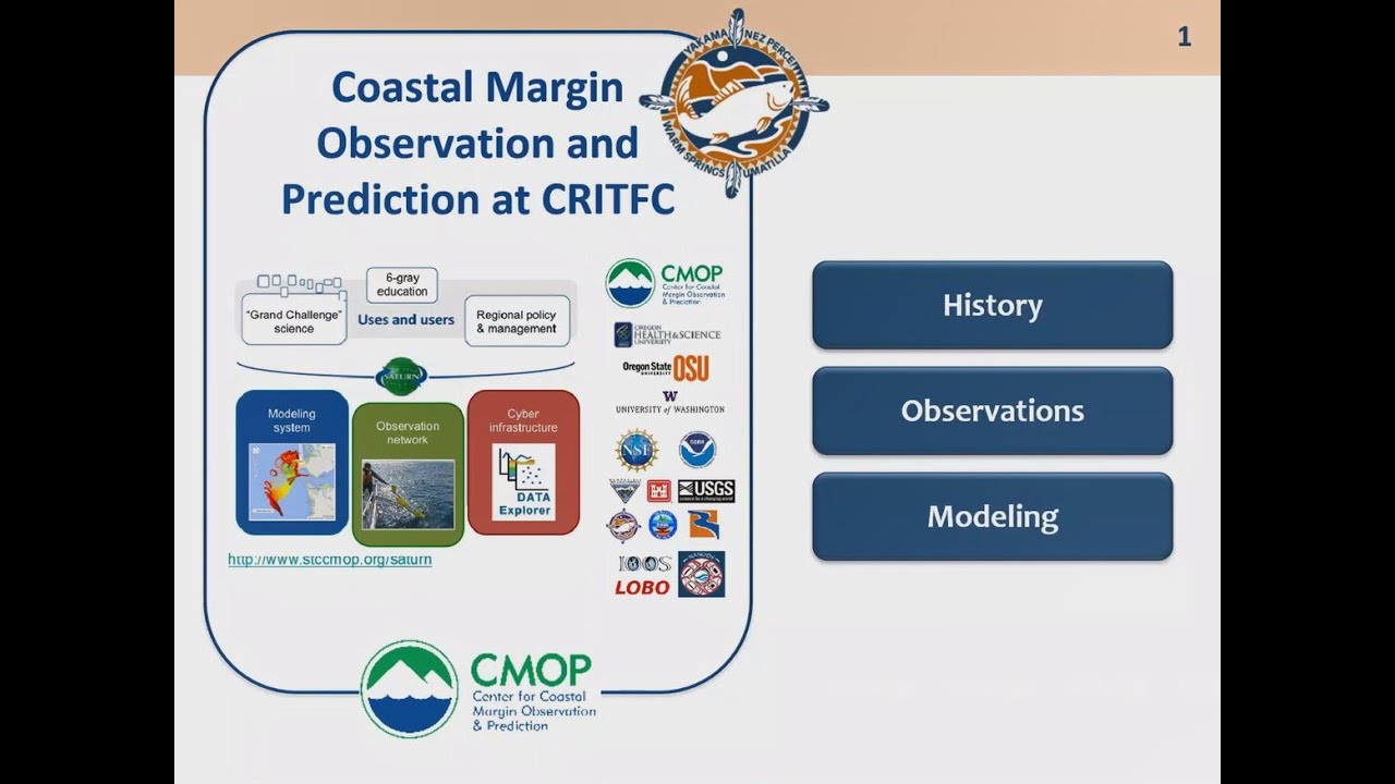 PNAMP Partner Spotlight: Coastal Margin Observation and Prediction at CRITFC
