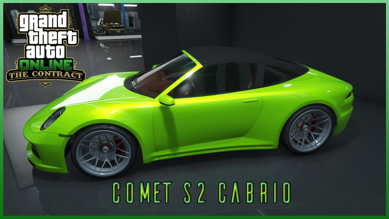 ОБЗОР COMET S2 CABRIO. GTA ONLINE THE CONTRACT