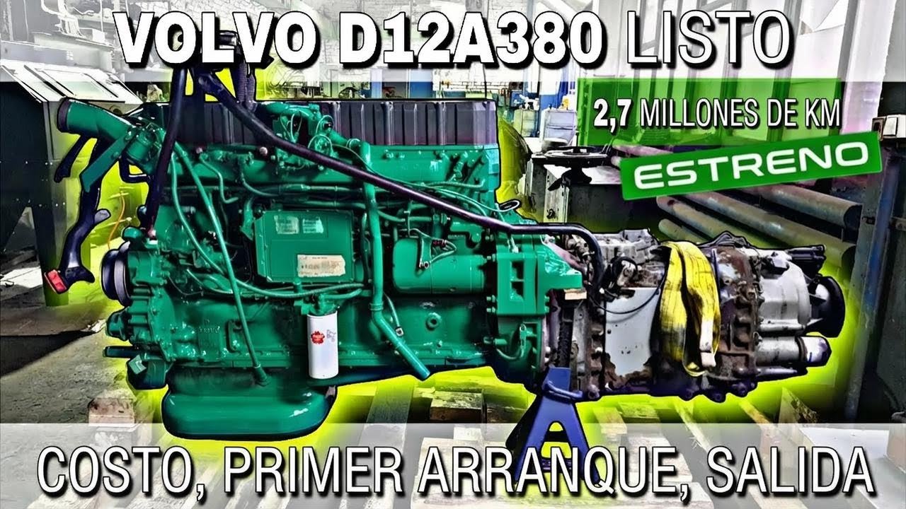 Reparación del motor VOLVO D12A380, parte 3: ¡Motor listo!