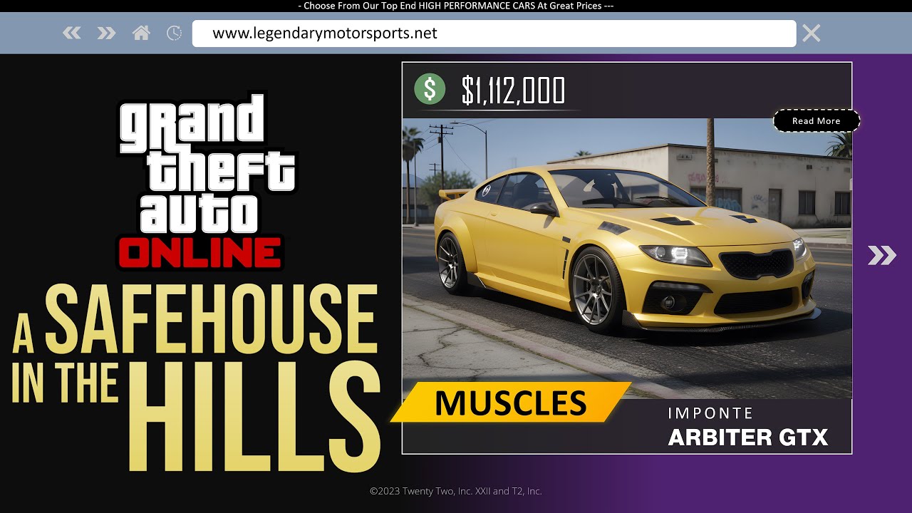 GTAO: Mansions Update Vehicle List GTA Online Prix Luxury Part 22