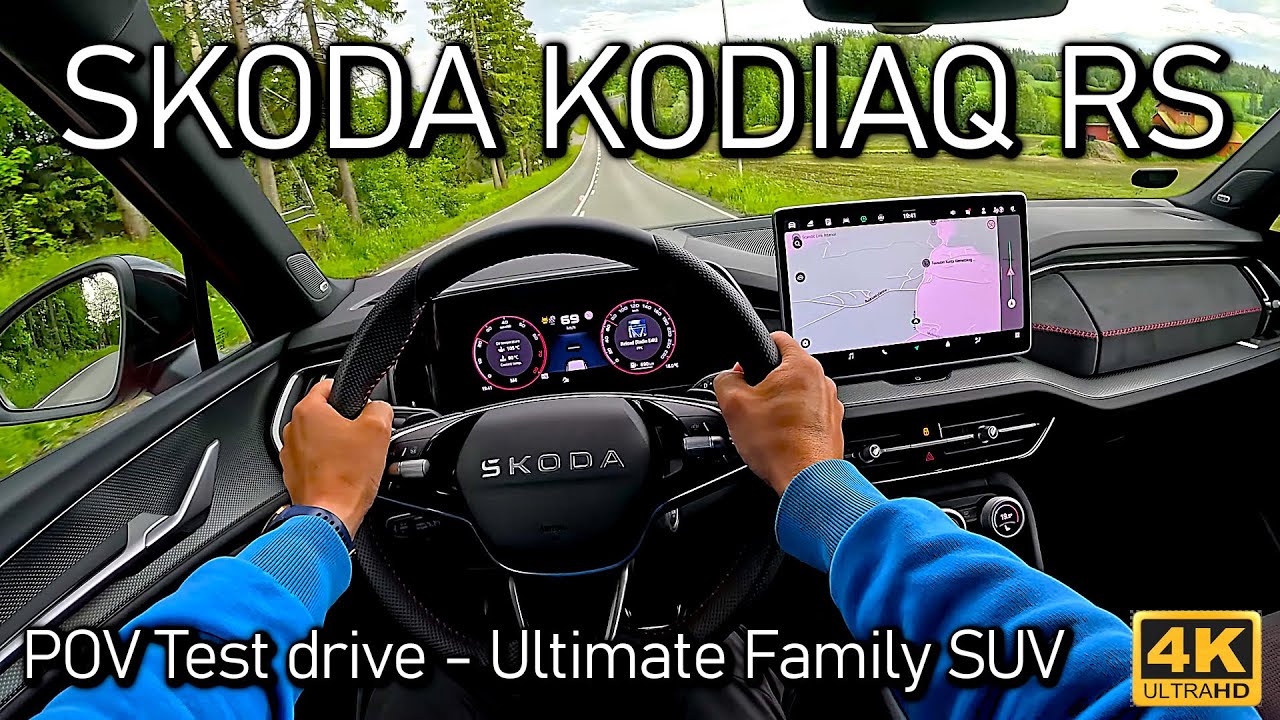 2025 Skoda Kodiaq RS (265hp) POV Test Drive