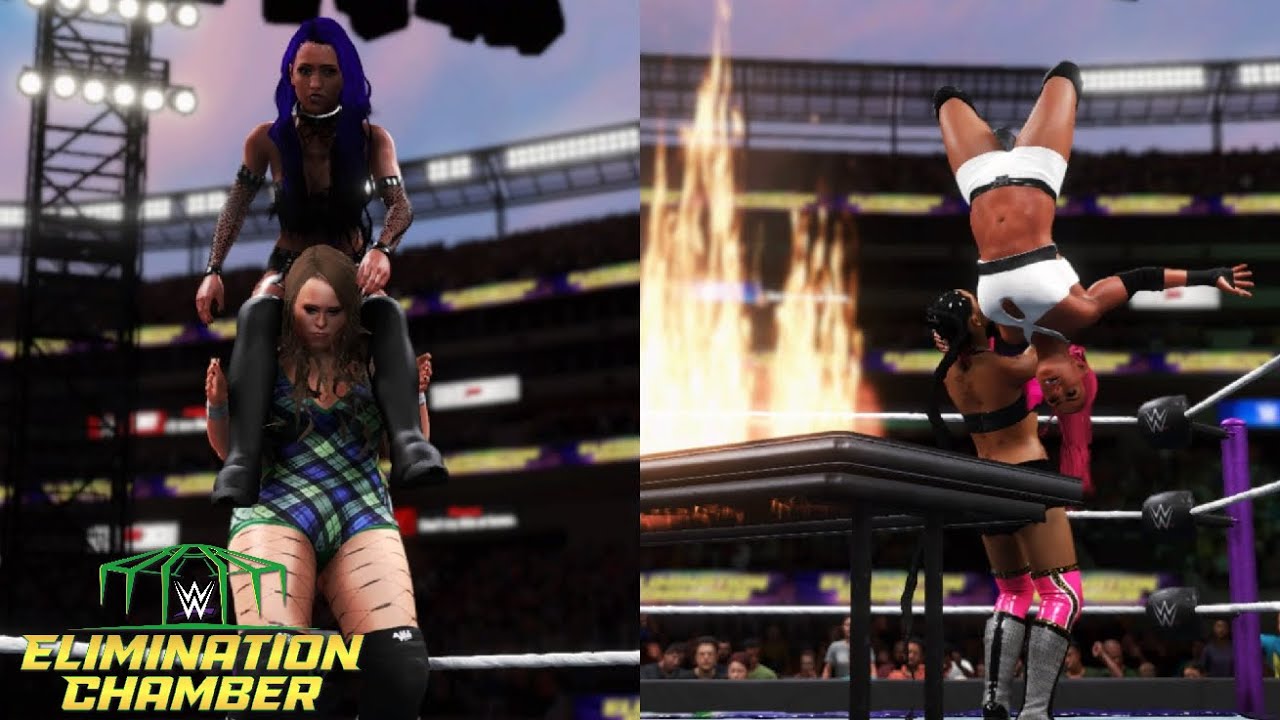 WWE 2K20 ELIMINATION CHAMBER PPV PART 2