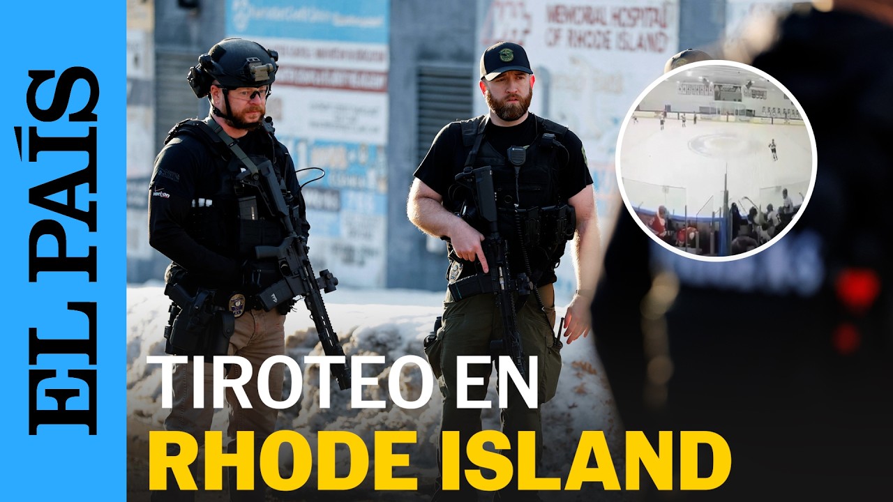TIROTEO en pista de hockey deja varios heridos en RHODE ISLAND | EL PAÍS