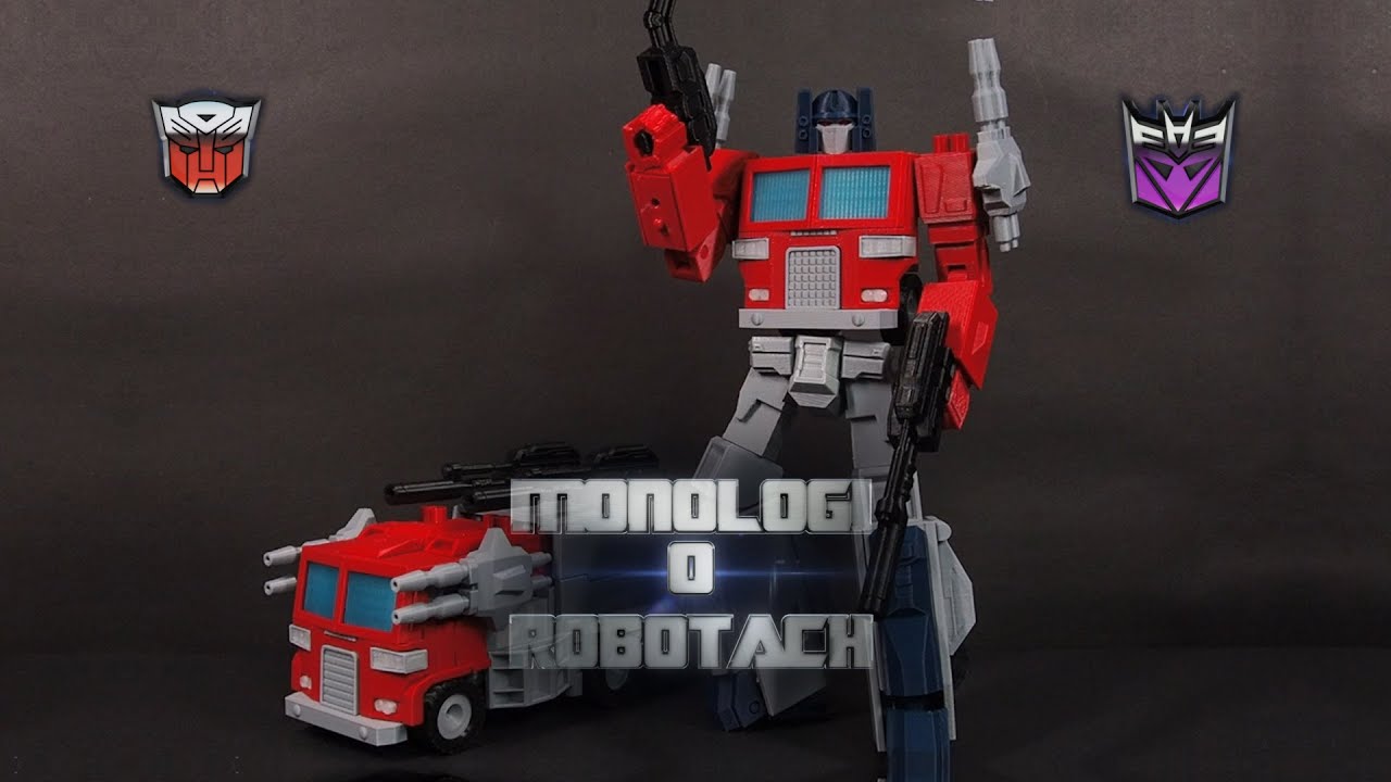 3D Printed Comic Inspired Powermaster Optimus Prime Transformer