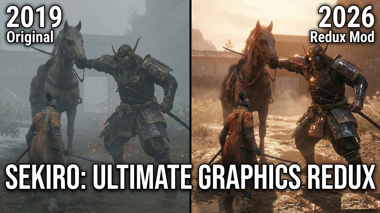 Sekiro: Shadows Die Twice Remastered | 4K Ultra Ray Tracing | RTX 5090 Gameplay