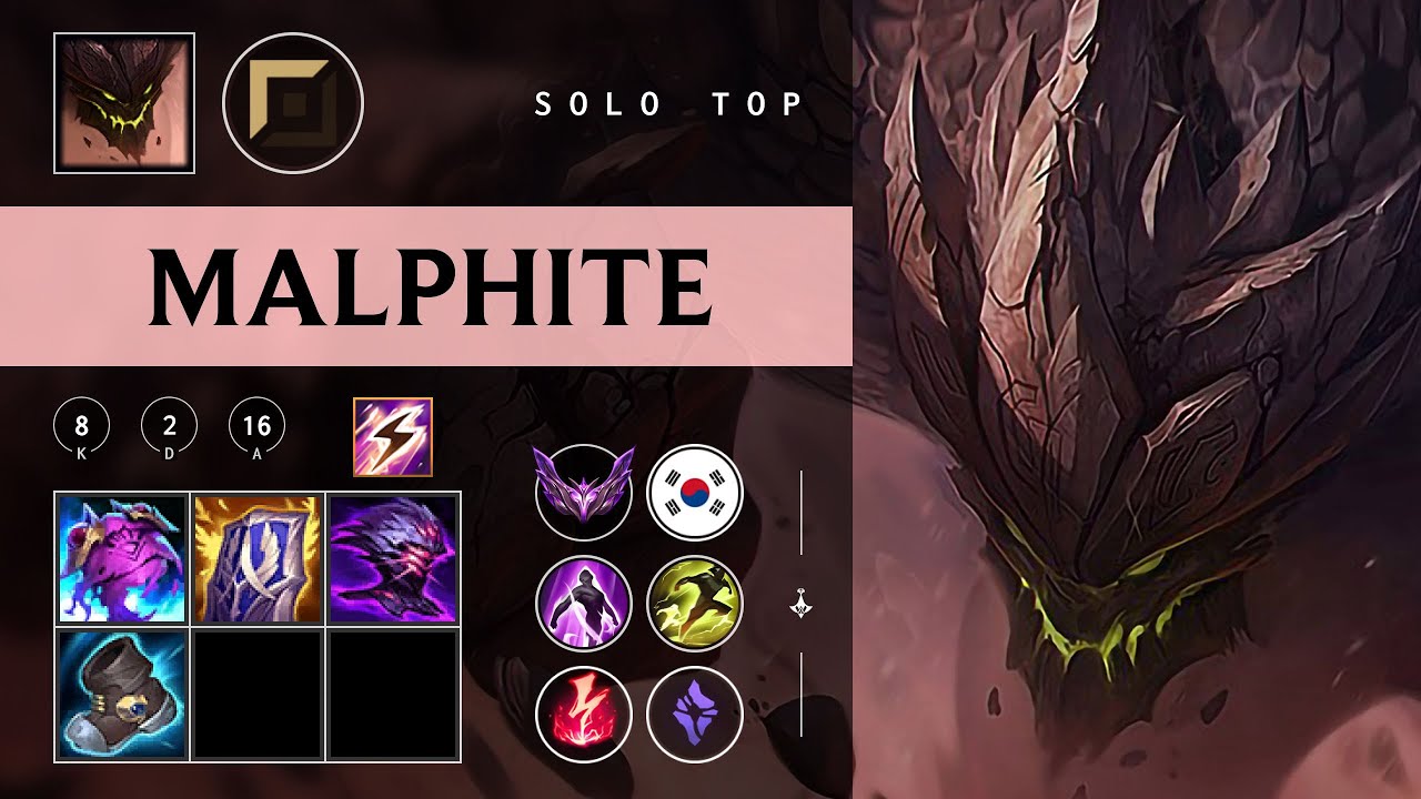Malphite Top vs Vladimir - KR Master Patch 26.01