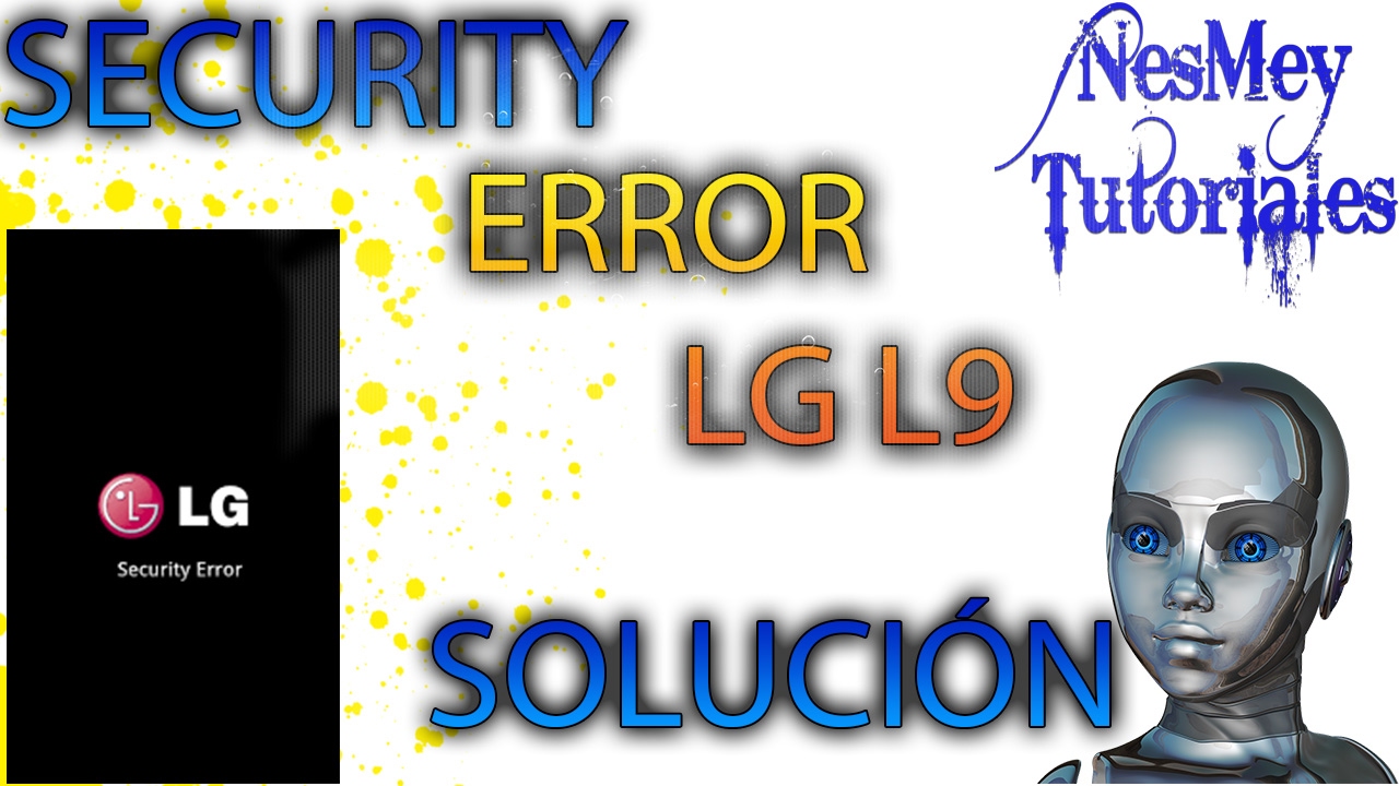 Security Error LG L9