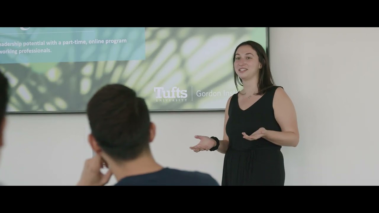 Inside Tufts University's MS in Engineering Management