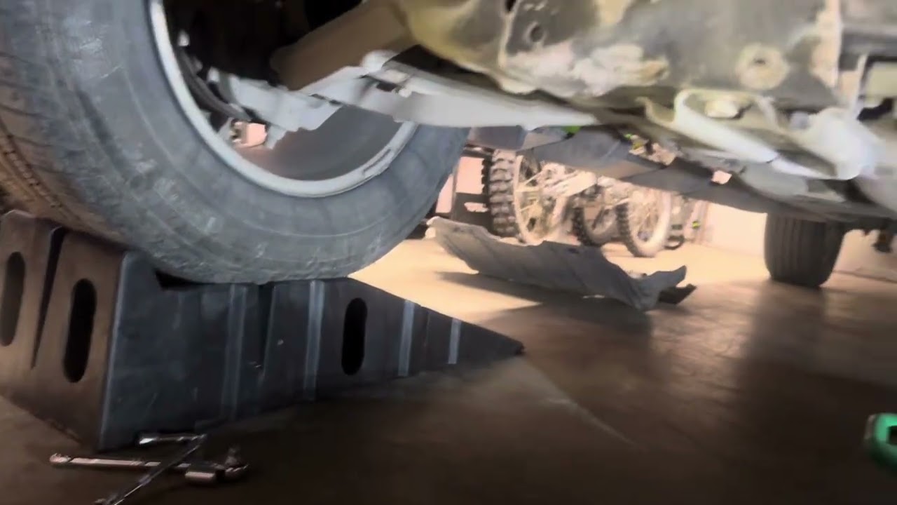 2015 Chevy Silverado 1500 5.3L Engine oil cooler line replacement GARAGE JOB! No lift!