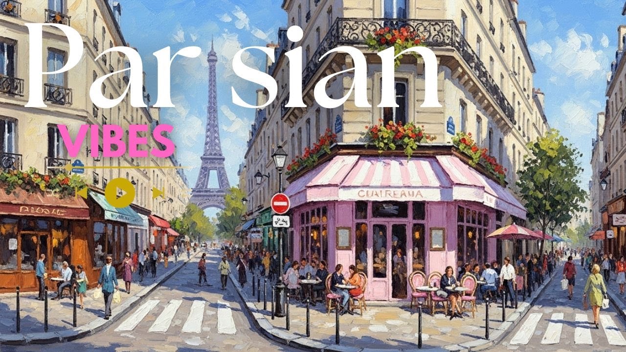 𝐏𝐚𝐫𝐢𝐬 𝐂𝐚𝐟𝐞́ ☀️ Parisian Vibes | French Vocal Jazz & Romantic Chanson