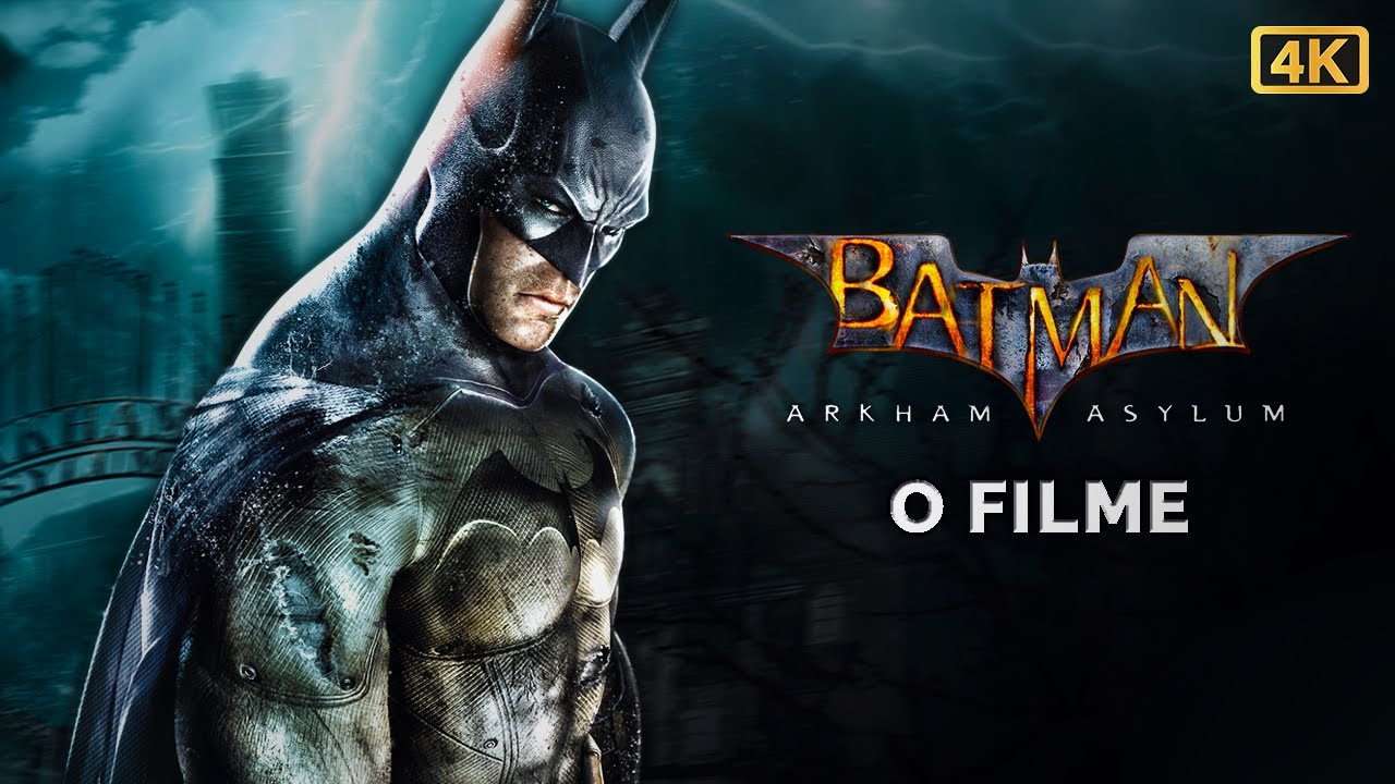 Batman: Arkham Asylum - O Filme Completo (Legendado) 4K