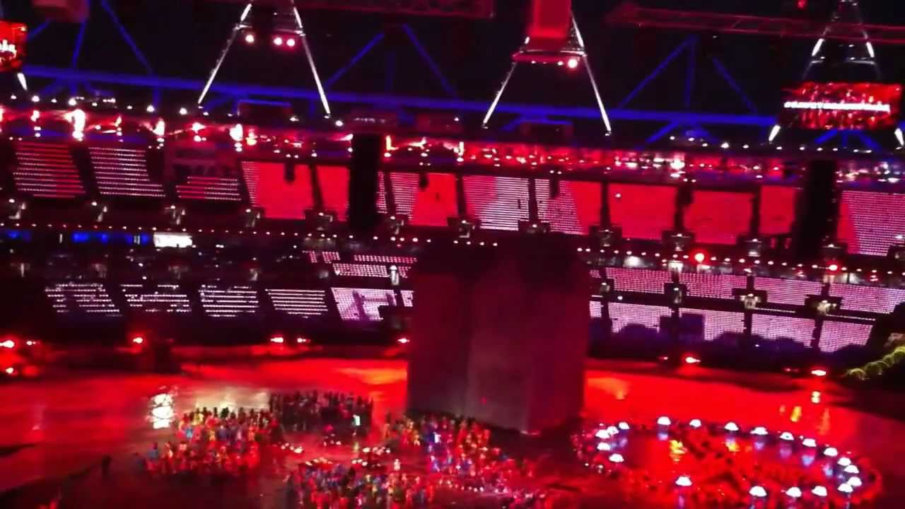 London 2012 Olympic Games Opening Ceremony Rehearsal Part 3