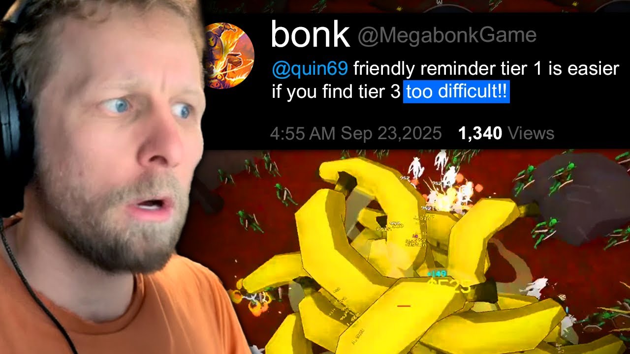 The dev said it was too hard for me so I broke his game with bananas