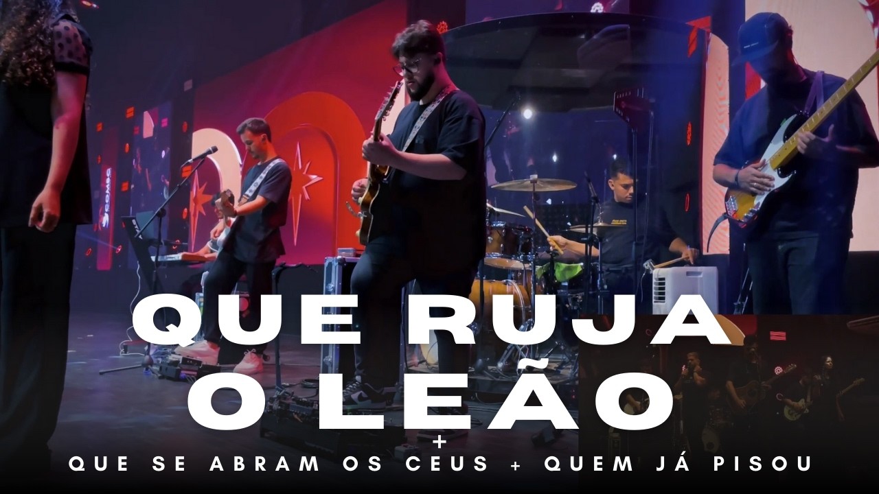 QUE RUJA O LEÃO + QUE SE ABRAM OS CEUS + QUEM JÁ PISOU // guitarcam // @Leonardogtr. Leonardo Santos