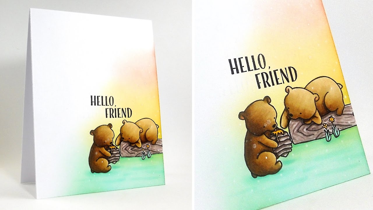 Copic Coloring Forest Friends with Kelly