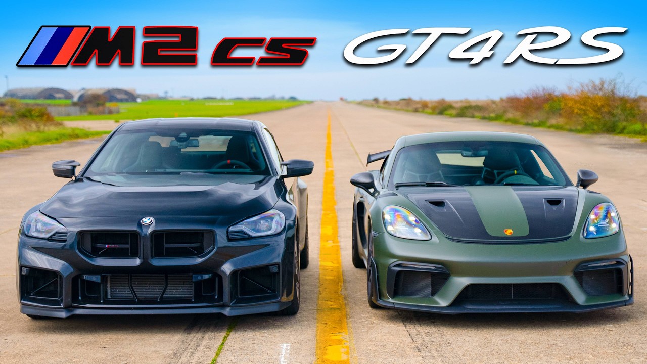 BMW M2 CS vs Porsche GT4 RS: ARRANCONES