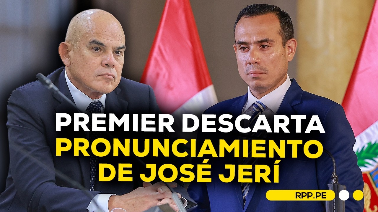 Ernesto Álvarez descarta pronunciamiento de José Jerí tras su censura #RPPESPECIALES