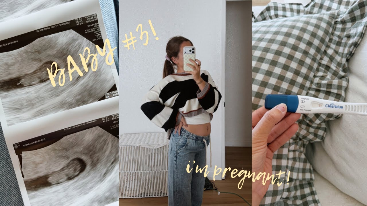 surprise... BABY #3! I'm pregnant!