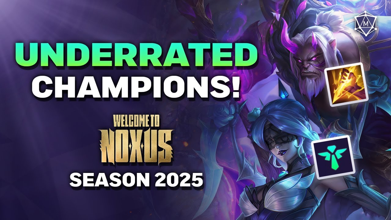 ЛУЧШИЕ НЕДООЦЕНЕННЫЕ чемпионы для КАЖДОЙ РОЛИ в сезоне 2025 | League of Legends
