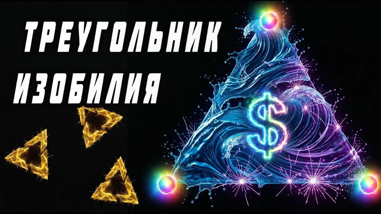 ПОЧЕМУ ДЕНЬГИ ЛИПНУТ К ЛЕНТЯЯМ? Секрет «Треугольника Изобилия»