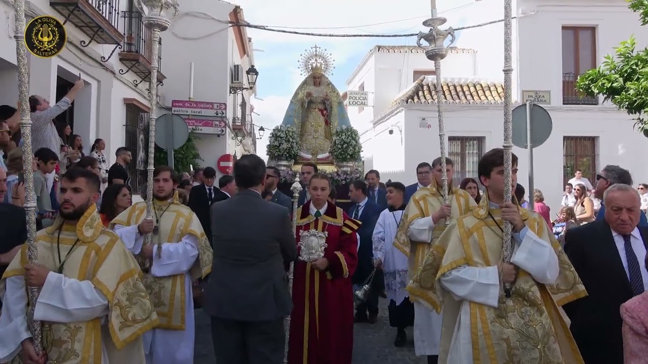 Salida Virgen de la Soledad | Triduo Hdad. Vera Cruz (Salteras) 2023