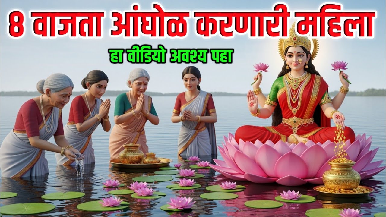 सकाळी ८ नंतर अंघोळ करणाऱ्यांनी हे व्हिडिओ नक्की पहा | भगवान विष्णूंचे महत्त्वाचे संदेश #matalaxmi 