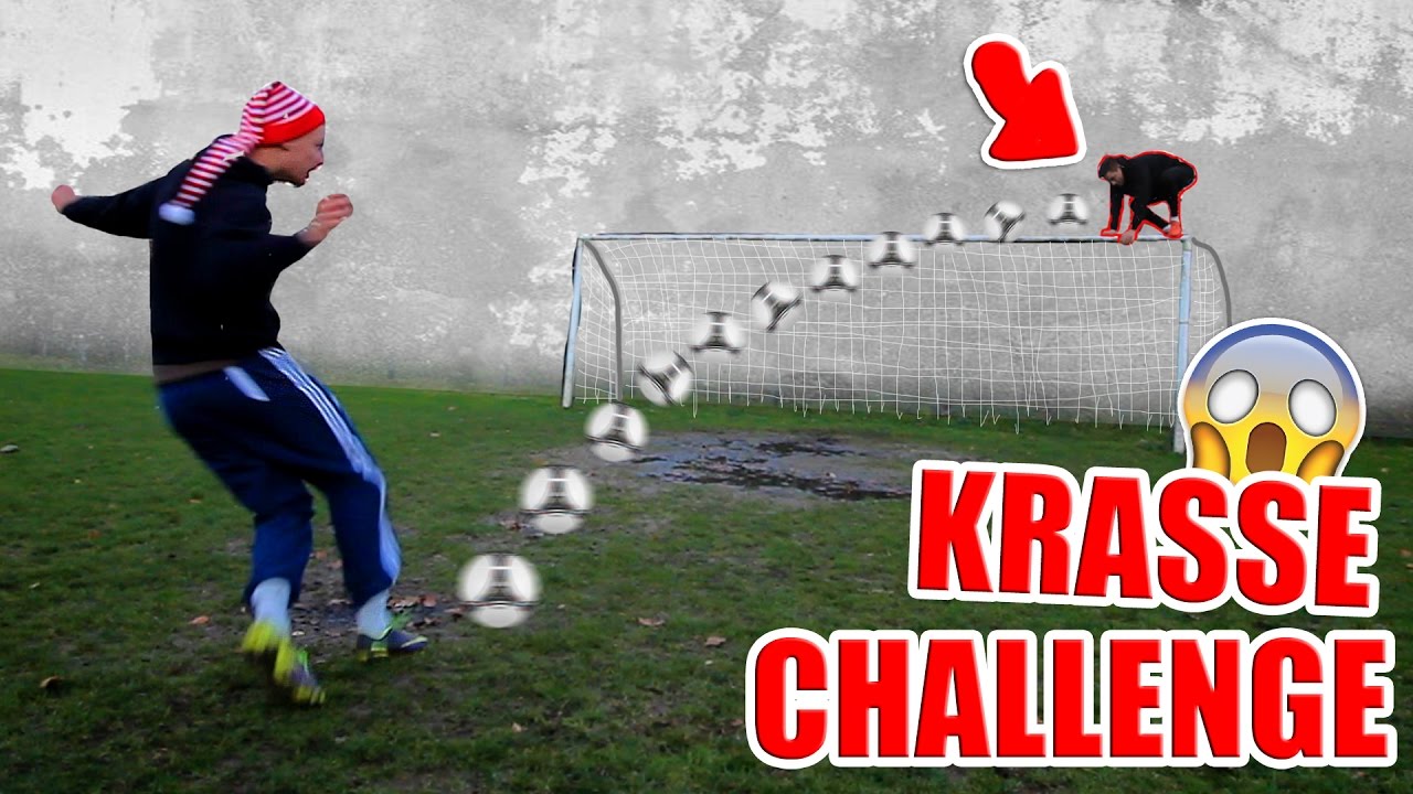 KRASSE FUßBALL CHALLENGE !