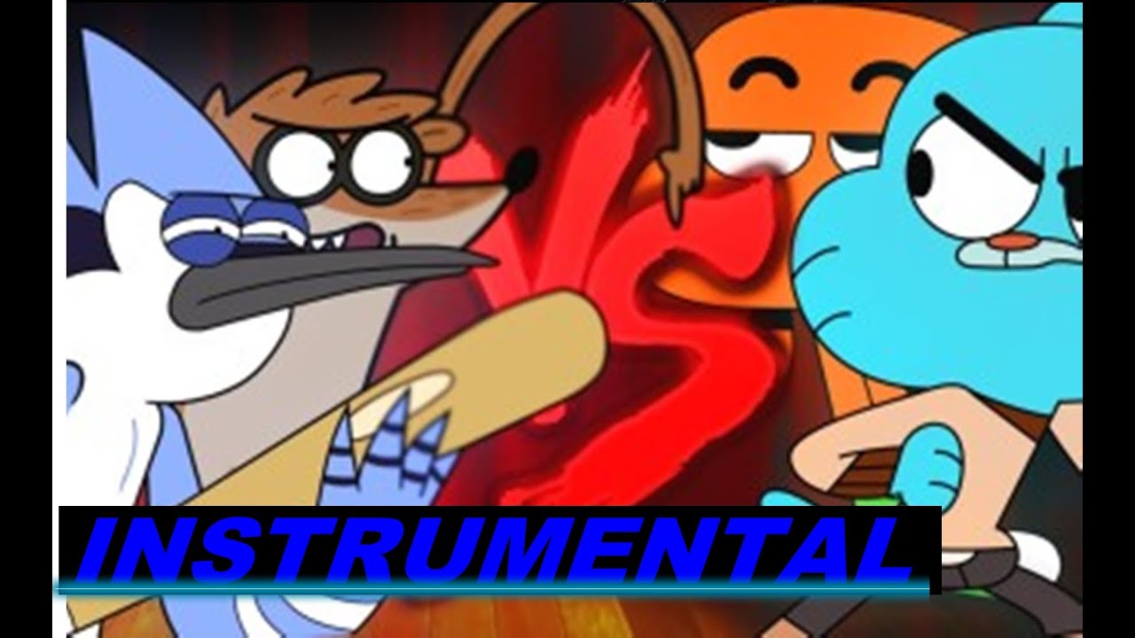 Instrumental Duelo de Titãs Mordecai e Rigby VS. Gumball e Darwin (7MZ)