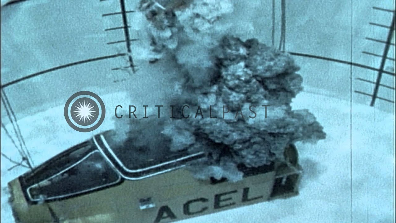 Safe underwater ejection from a downed fighter jet. HD Stock Footage